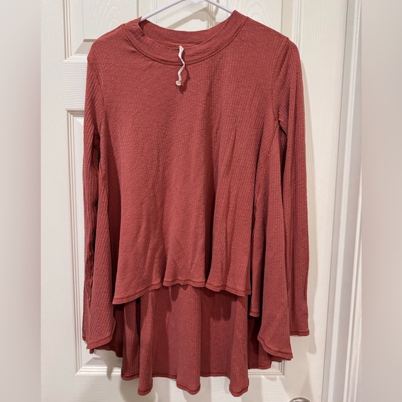 Women's Long Sleeve Lululemon Dare to Drop Rustic Clay small. - Picture 1 of 2